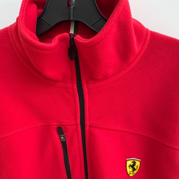 Men’s Ferrari fleece zip jacket - Picture 3 of 3